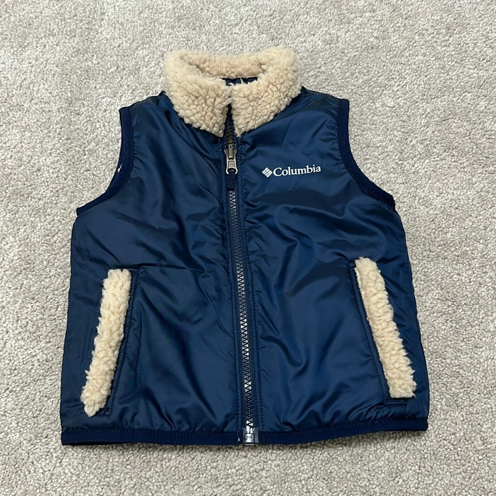 Toddler Boy Columbia Reversible Vest - 2T